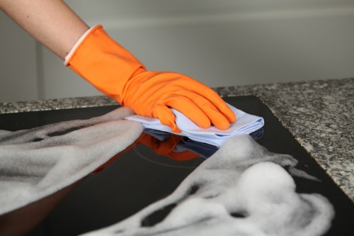 Freshening office seating with upholstery cleaning in Putney