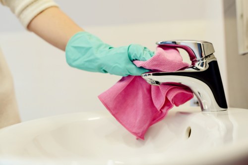 Regular office cleaning for a modern workspace in Putney