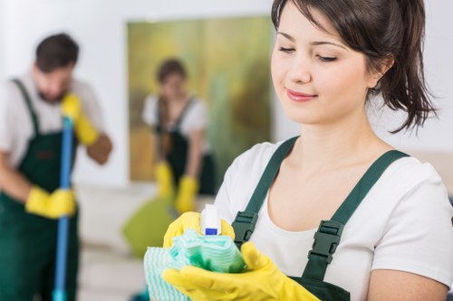 Regular domestic cleaning visit in a Putney residence