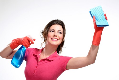 Cleaning and refreshing curtains in a Putney living room